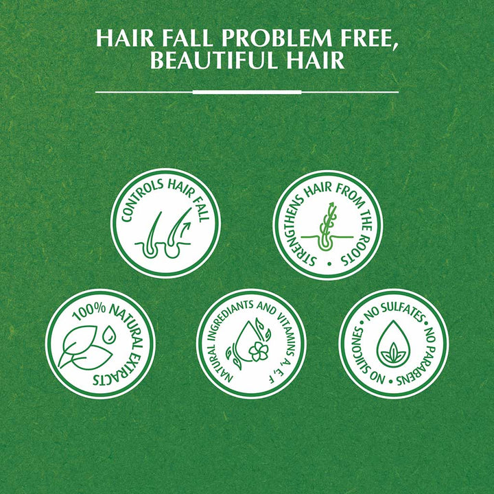 Dabur Vatika Naturals Cactus Enriched Hair Fall Control Hair Oil 300ml - Easy Pharmacy LLC