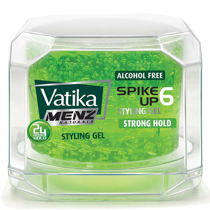 Dabur Naturals Vatika Spike Up Strong Hold Hair Styling Gel 250ml - Easy Pharmacy LLC