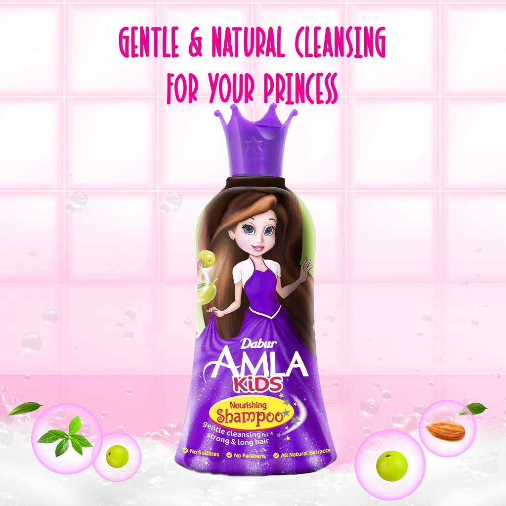 Dabur Amla Kids Nourishing Shampoo For Strong & Long Hair 200ml - Easy Pharmacy LLC