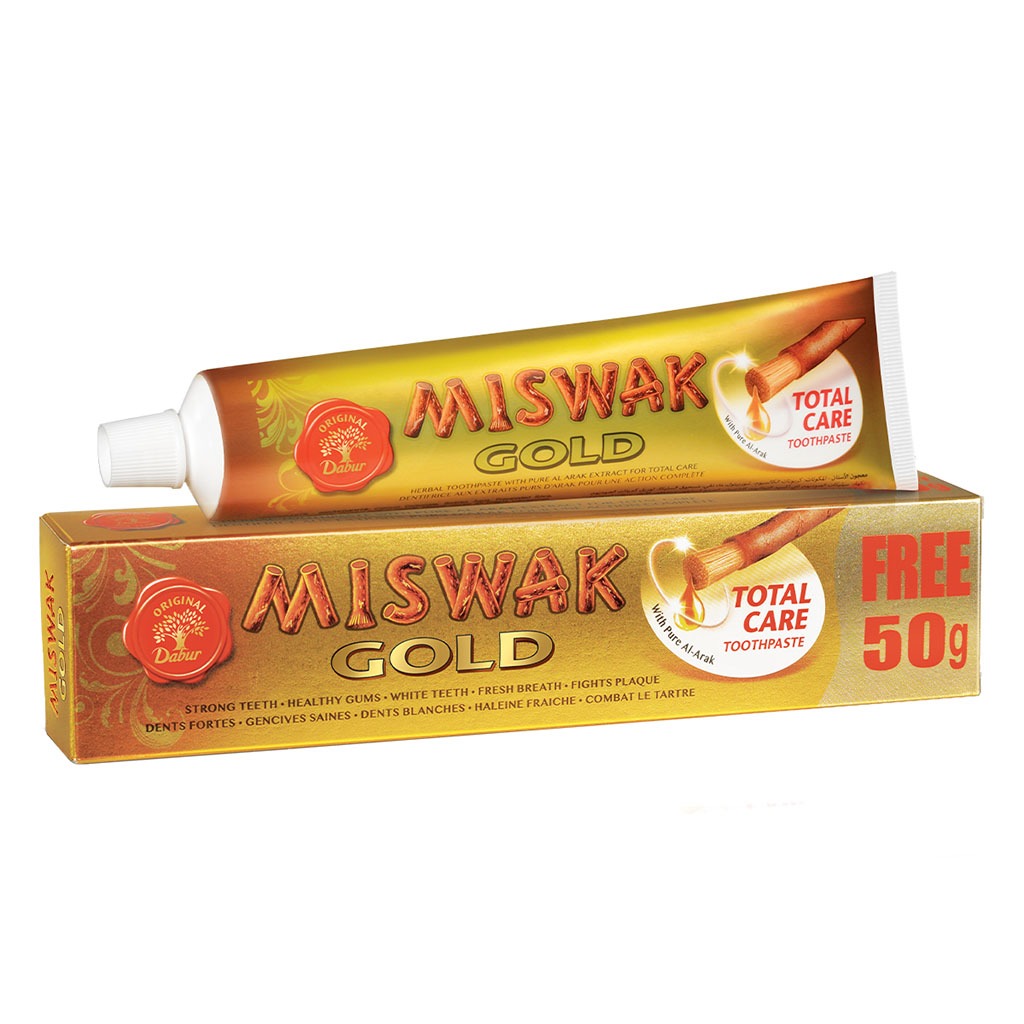 Dabur Miswak Gold Total Care Toothpaste 170 g - Easy Pharmacy LLC
