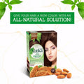 Dabur Vatika Henna Hair Color Natural Brown 4 10g