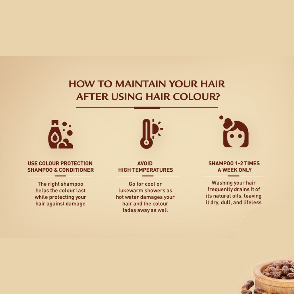 Dabur Vatika Oil Fusion Permanent Hair Color Medium Brown 108ml - Easy Pharmacy LLC