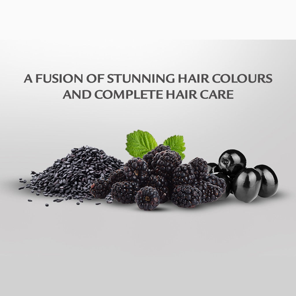 Dabur Vatika Oil Fusion Permanent Hair Color Black 108ml - Easy Pharmacy LLC