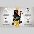 Dabur Vatika Oil Fusion Permanent Hair Color Black 108ml