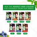 Dabur Vatika Ammonia Free Henna Hair Color 1.1 Blue Black 10g