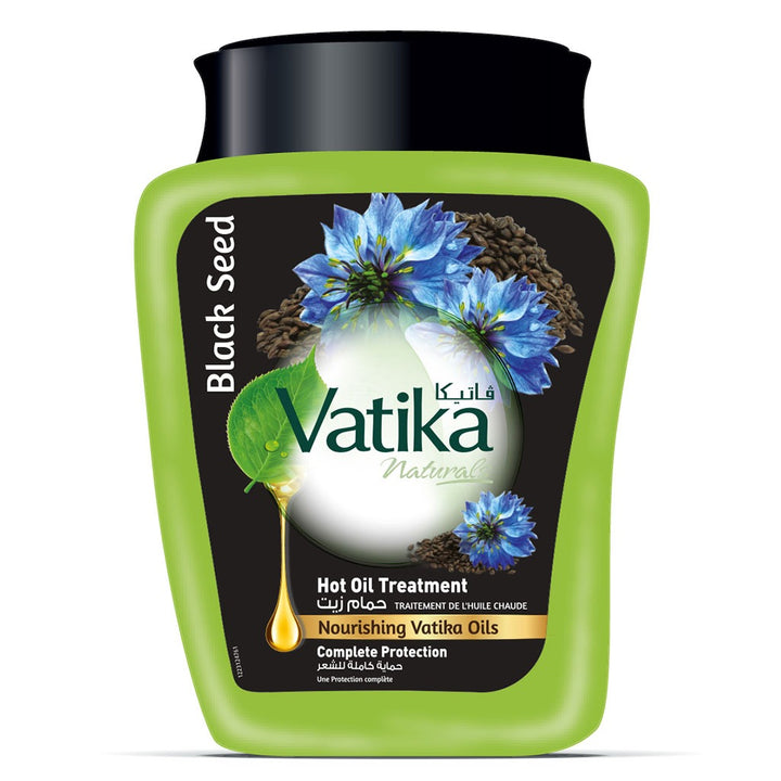 Dabur Vatika Black Seed Hot Oil Treatment Cream For Malnourished Hair 500g - Easy Pharmacy LLC