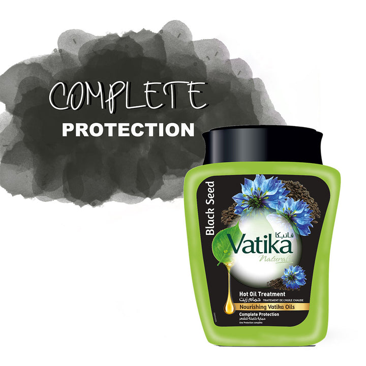Dabur Vatika Black Seed Hot Oil Treatment Cream For Malnourished Hair 500g - Easy Pharmacy LLC