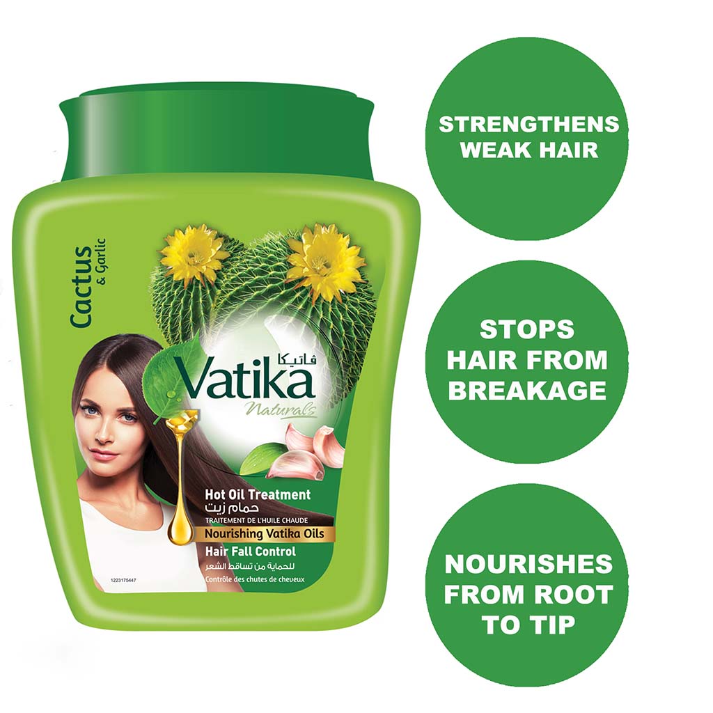 Dabur Vatika Hair Fall Control Hot Oil Treatment Cream 500g - Easy Pharmacy LLC