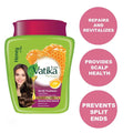 Dabur Vatika Naturals Honey & Egg Intense Nourishment Hot Oil Treatment Cream 1kg