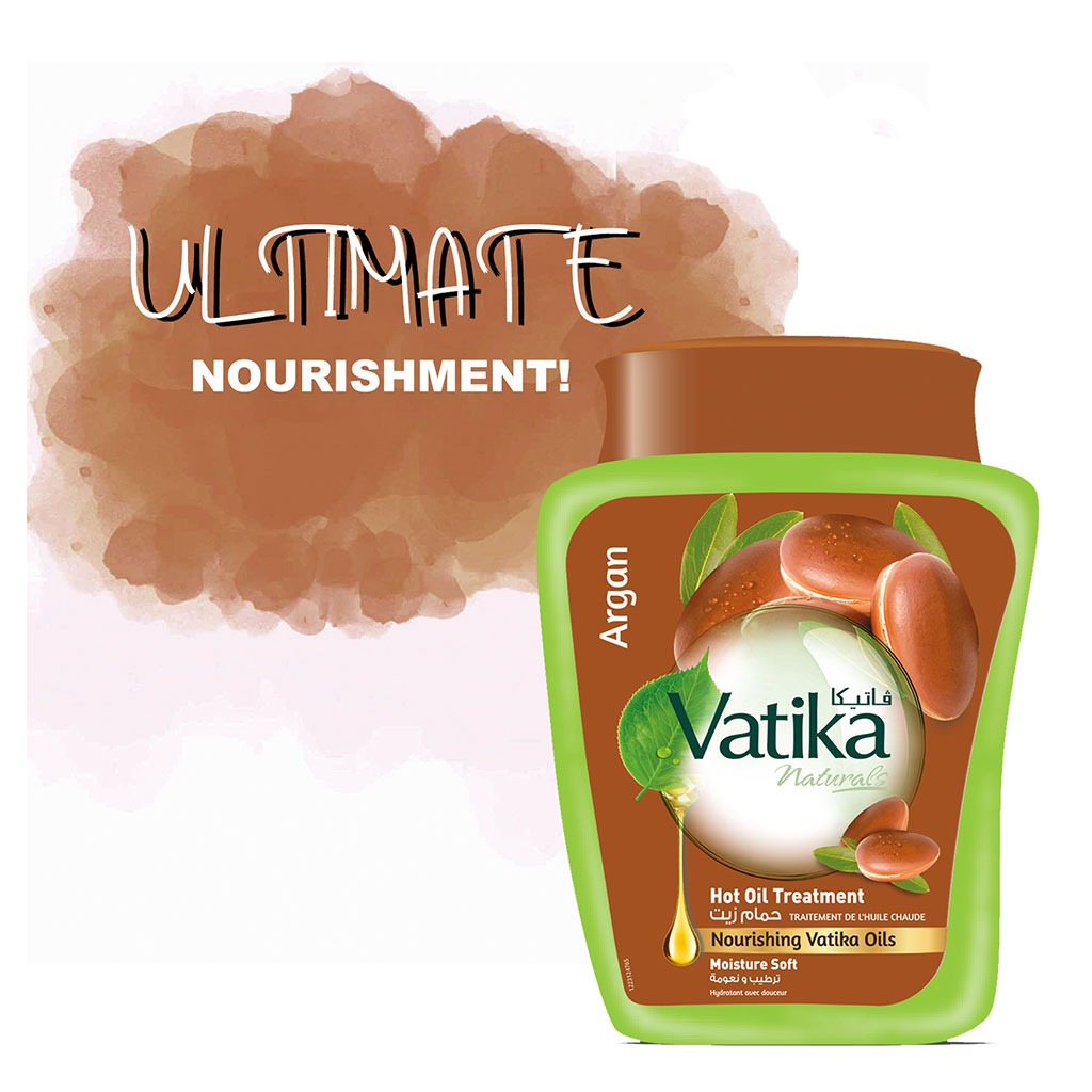 Dabur Vatika Naturals Argan Hot Oil Treatment Cream 500g - Easy Pharmacy LLC