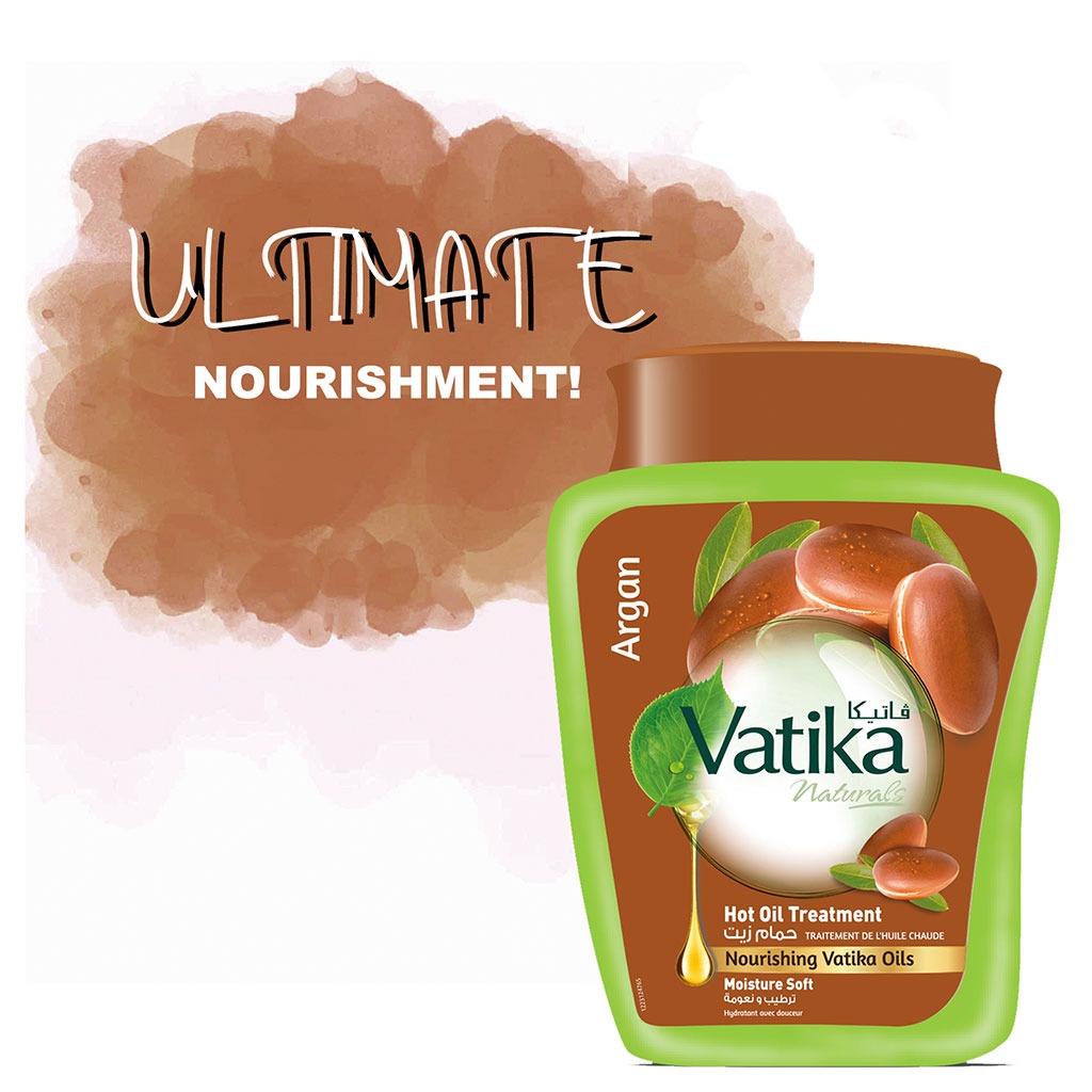 Dabur Vatika Naturals Argan Hot Oil Treatment Cream 1kg - Easy Pharmacy LLC