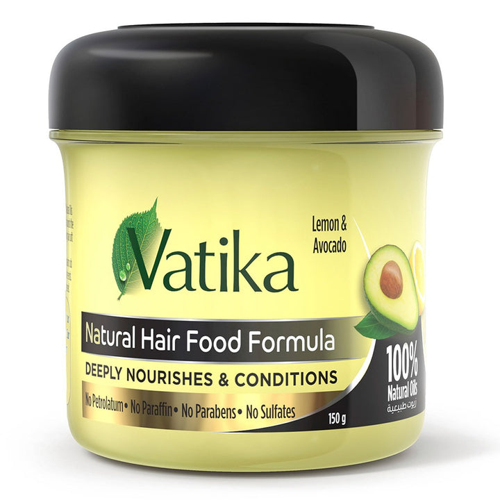 Dabur Vatika Lemon & Avocado Natural Hair Food Formula Cream 150g - Easy Pharmacy LLC