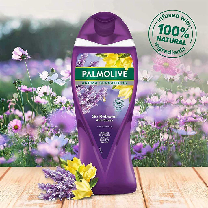 Palmolive Aroma Sensations So Relaxed Anti-Stress Shower Gel With Essential Oil 500ml - Easy Pharmacy LLC
