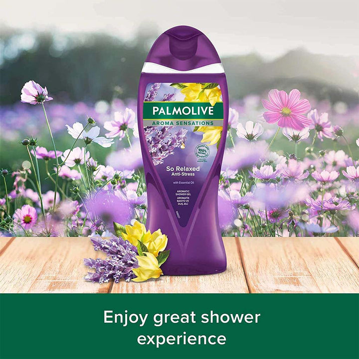 Palmolive Aroma Sensations So Relaxed Anti-Stress Shower Gel With Essential Oil 500ml - Easy Pharmacy LLC