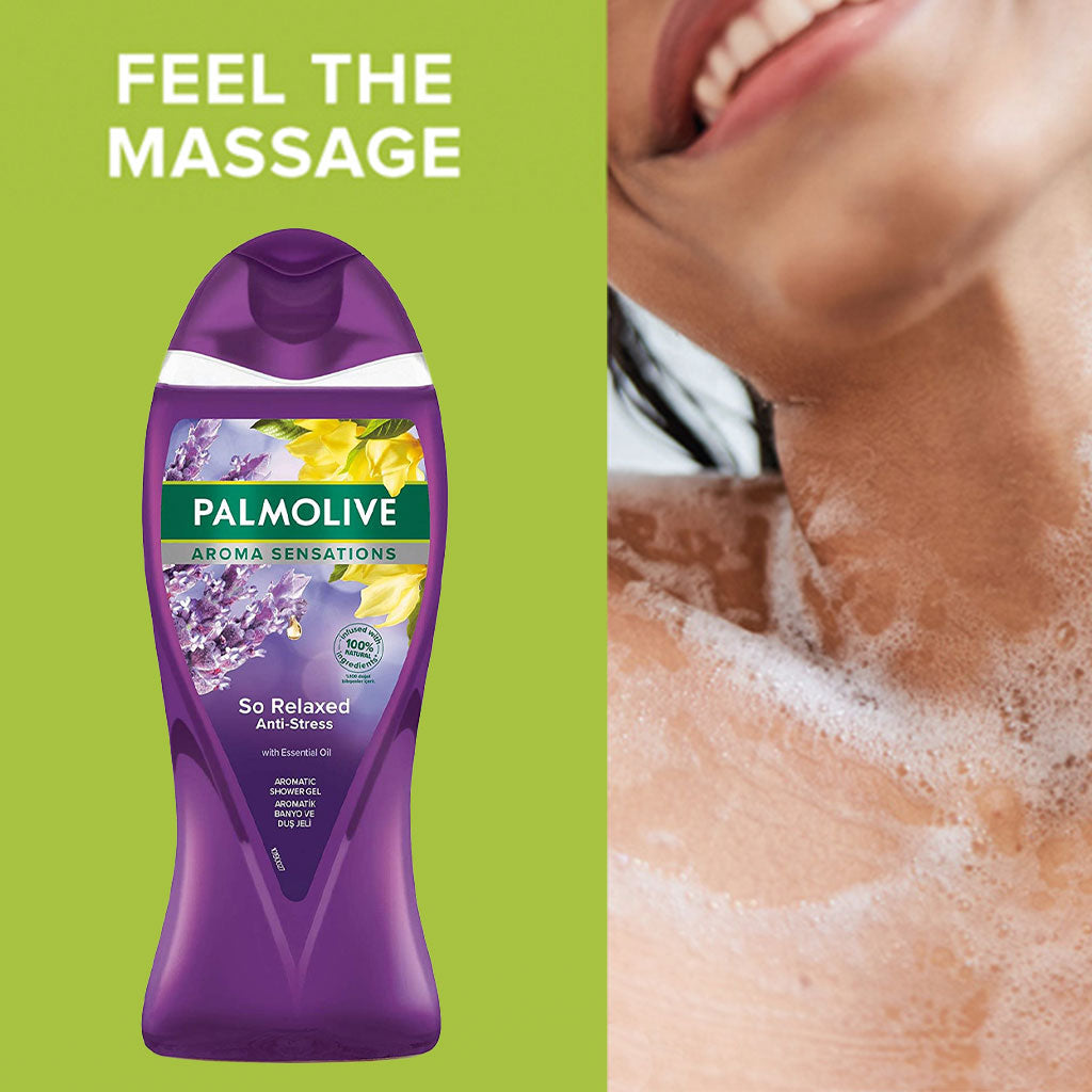 Palmolive Aroma Sensations So Relaxed Anti-Stress Shower Gel With Essential Oil 500ml - Easy Pharmacy LLC