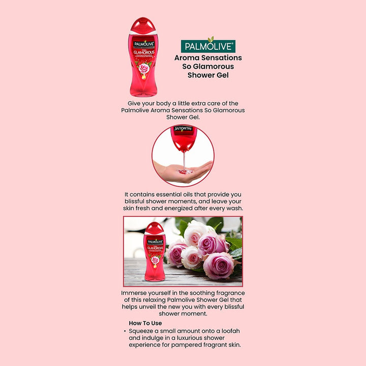 Palmolive Aroma Sensations Feel Glamorous Luxurious Touch Shower Gel 500ml - Easy Pharmacy LLC