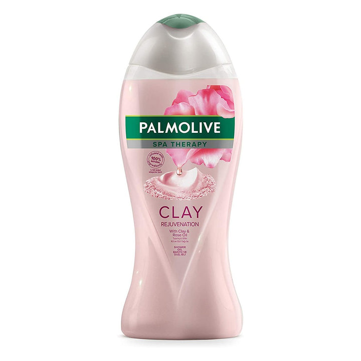 Palmolive Spa Therapy Clay Rejuvenation Shower Gel With Clay And Rose Oil 500ml - Easy Pharmacy LLC