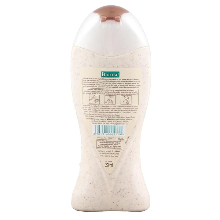 Palmolive Thermal Spa Skin Renewal Shower Gel With Coconut & Jojoba Extracts 250ml - Easy Pharmacy LLC