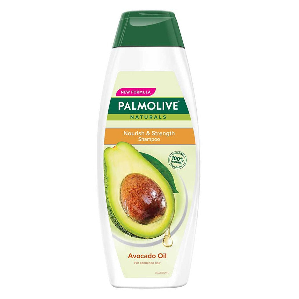 Palmolive Naturals Nourish & Strength Shampoo With Avocado Oil For Combined Hair 380ml - Easy Pharmacy LLC