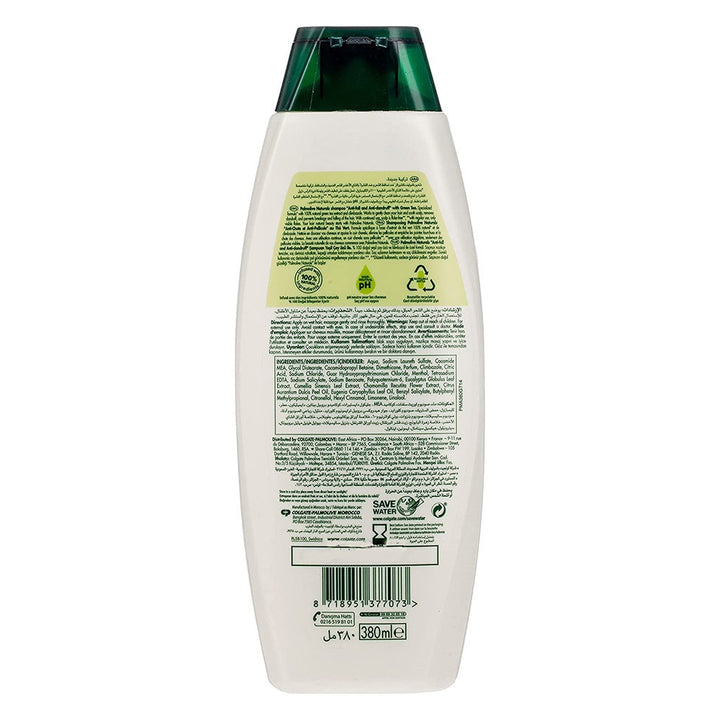 Palmolive Naturals Anti-Fall And Anti-Dandruff Green Tea Shampoo For Fragile And Falling Hair 380ml - Easy Pharmacy LLC