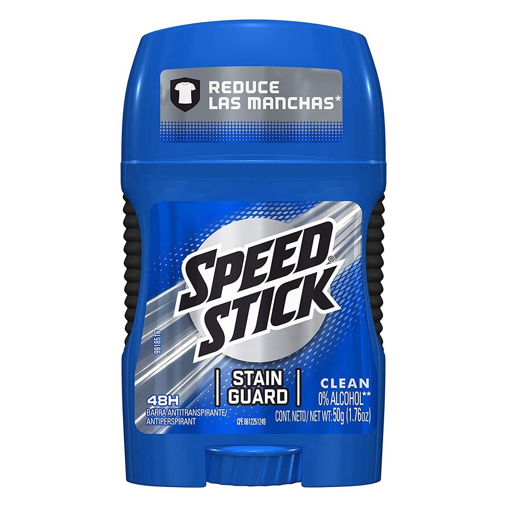 Speed Stick Stain Guard Deodorant Stick For Men 50 g - Easy Pharmacy LLC