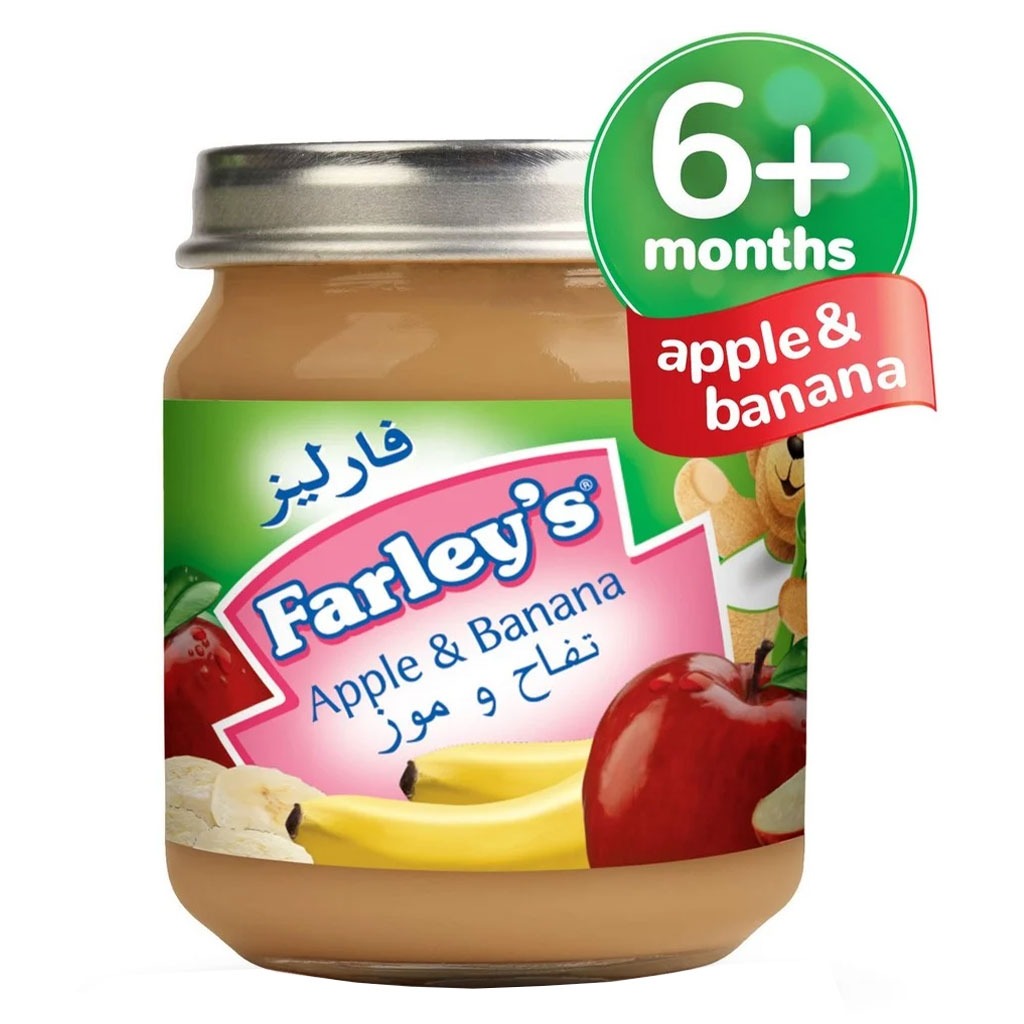 Heinz Farley's Apple & Banana Baby Food 120 g - Easy Pharmacy LLC