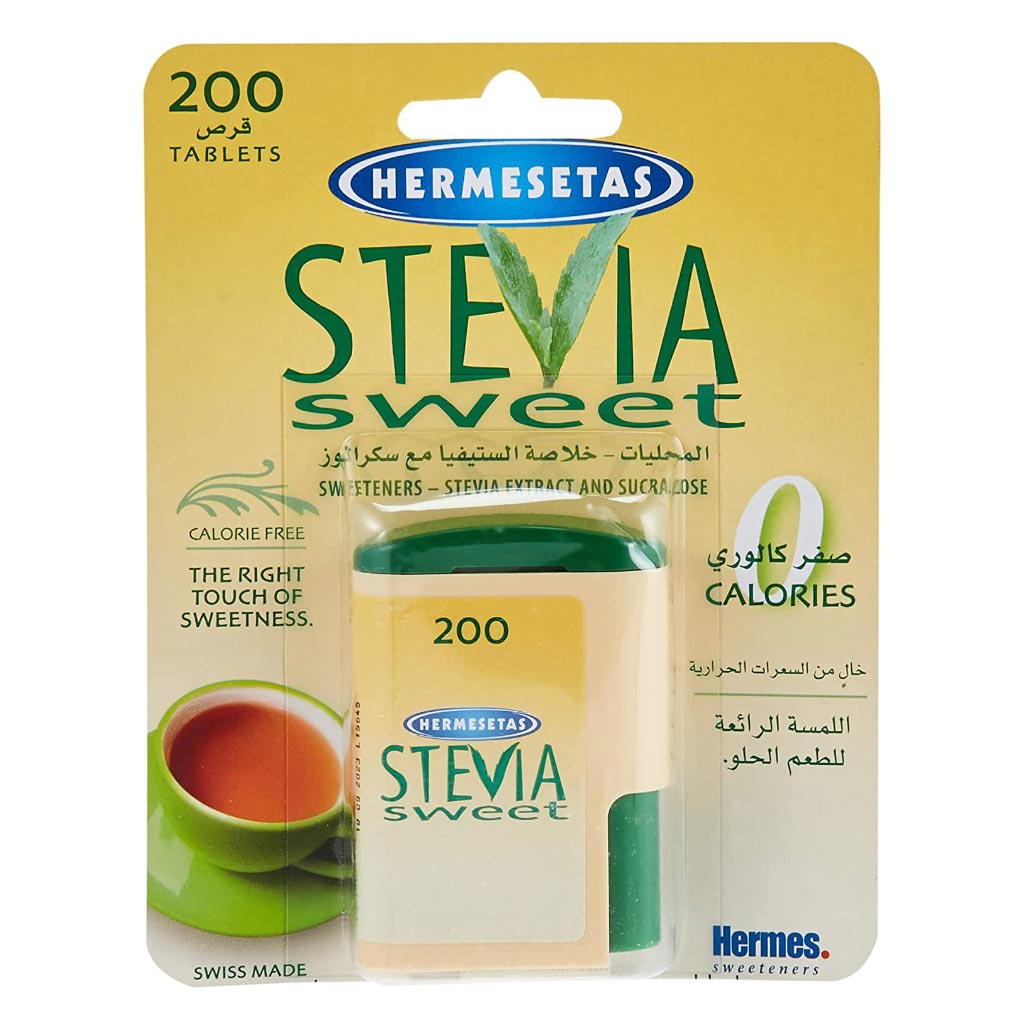 Hermesetas Stevia Sweet Tablet 200's - Easy Pharmacy LLC