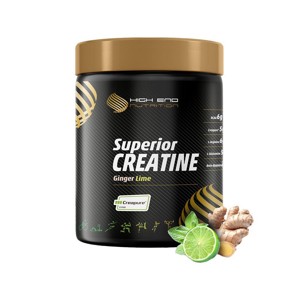 High End Nutrition Superior Creatine Ginger Lime Powder 700 g - Easy Pharmacy LLC