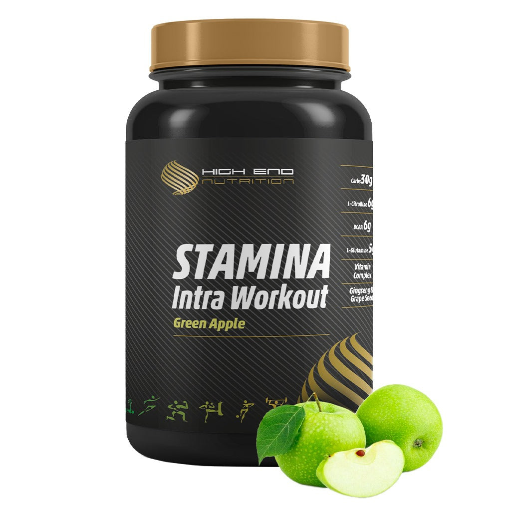 High End Nutrition Stamina Intra Workout Green Apple Powder 1500 g - Easy Pharmacy LLC