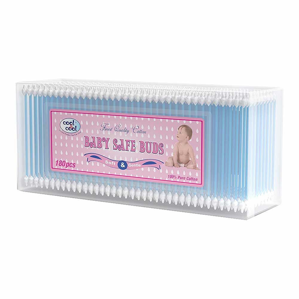 Cool & Cool Baby Safe Cotton Buds 180's - Easy Pharmacy LLC