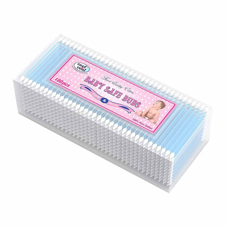 Cool & Cool Baby Safe Cotton Buds 180's - Easy Pharmacy LLC