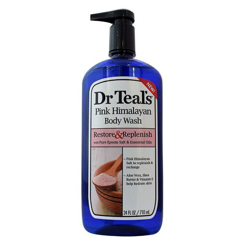 Dr Teal's Pure Epsom Salt Pink Himalayan Body Wash 710 mL - Easy Pharmacy LLC