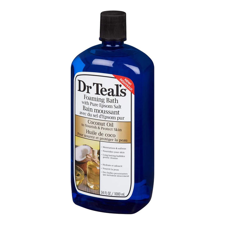 Dr Teal's® Foaming Bath Coconut Oil 1000 mL - Easy Pharmacy LLC