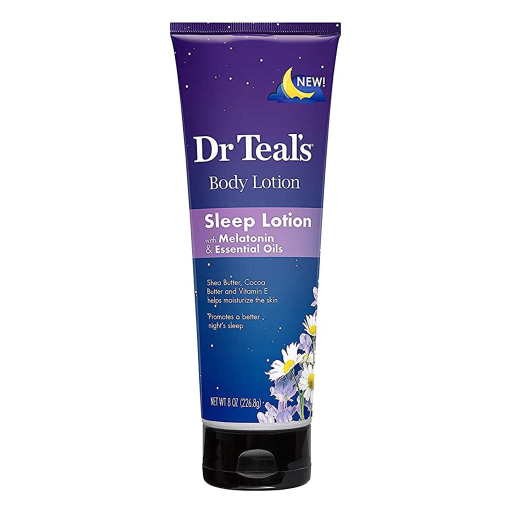 Dr Teal's Sleep Body Lotion with Melatonin And Essential Oils 226.8 g - Easy Pharmacy LLC