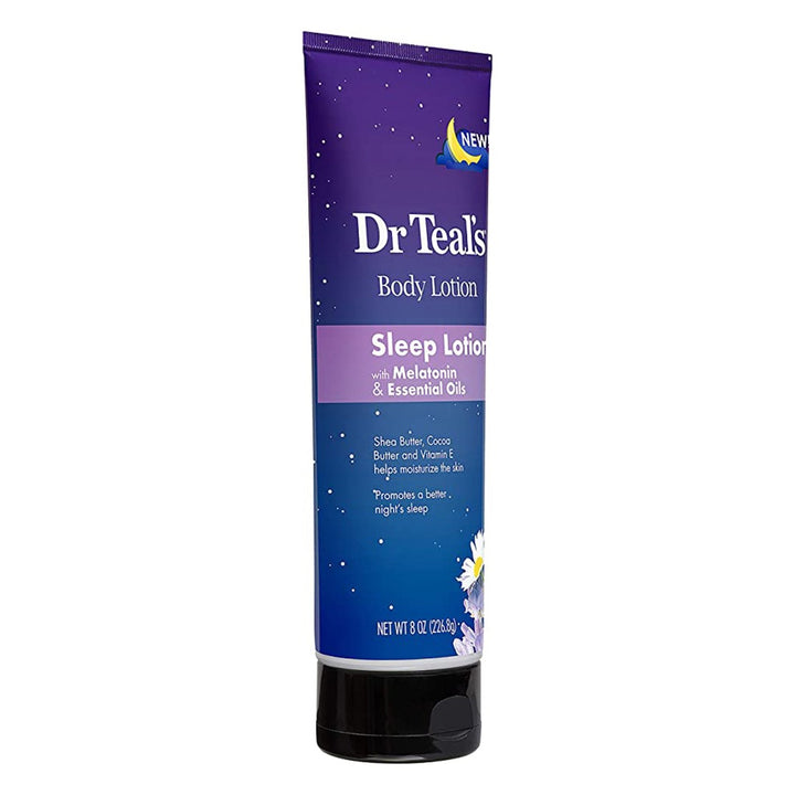 Dr Teal's Sleep Body Lotion with Melatonin And Essential Oils 226.8 g - Easy Pharmacy LLC