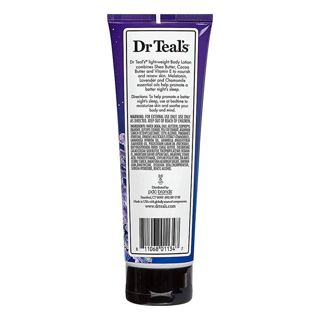 Dr Teal's Sleep Body Lotion with Melatonin And Essential Oils 226.8 g - Easy Pharmacy LLC