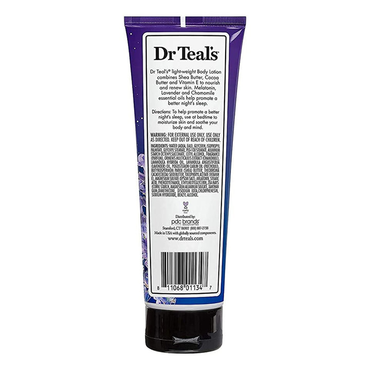 Dr Teal's Sleep Body Lotion with Melatonin And Essential Oils 226.8 g - Easy Pharmacy LLC