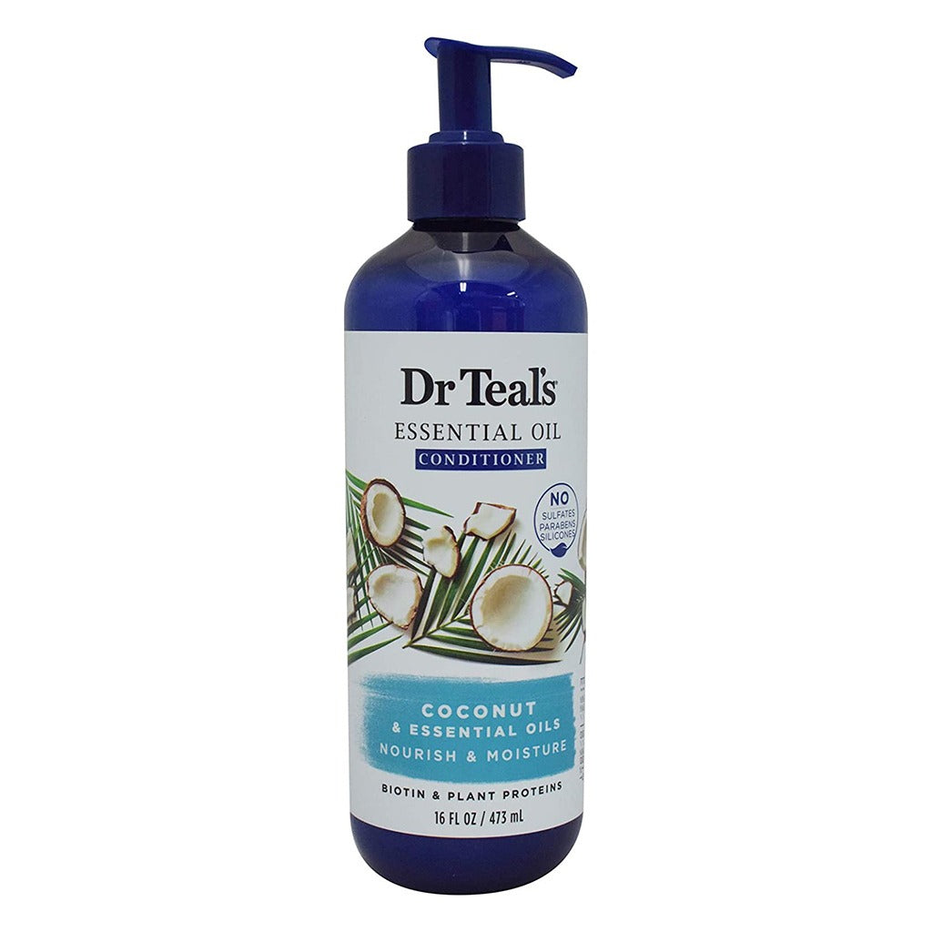 Dr Teal's Nourish & Moisturize Coconut Oil & Essential Oils Conditioner 473 mL - Easy Pharmacy LLC