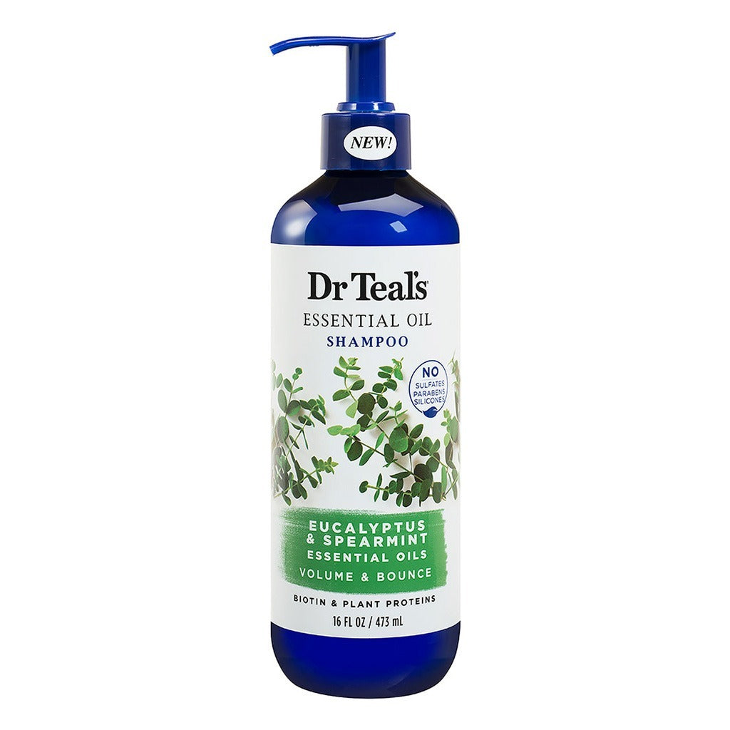 Dr Teal's Eucalyptus And Spearmint Essential Oil Shampoo 473 mL - Easy Pharmacy LLC