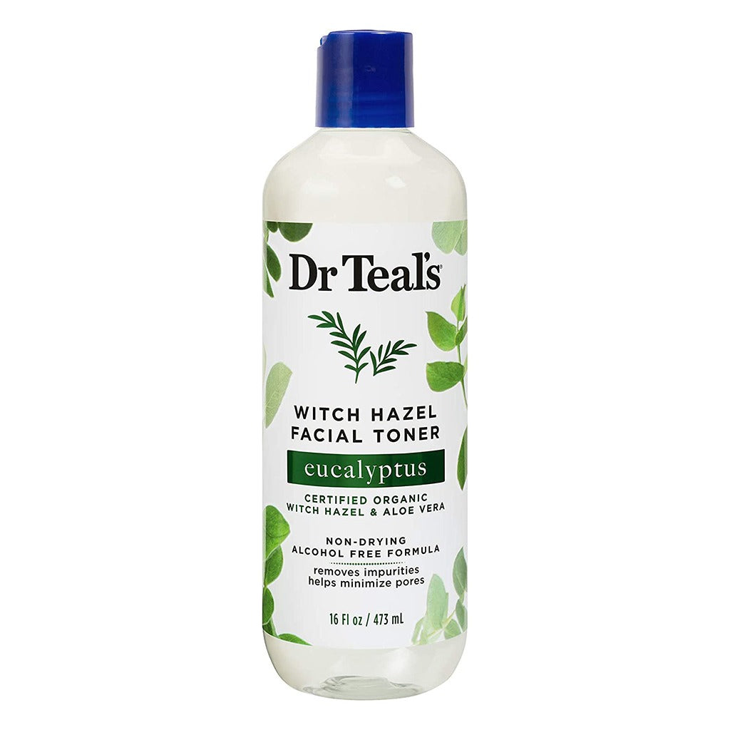 Dr Teal's Eucalyptus Witch Hazel Facial Toner 473 mL - Easy Pharmacy LLC