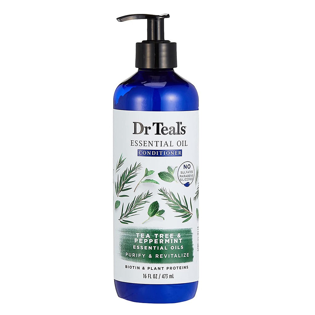 Dr Teal's Tea Tree And Peppermint Essential Oil Conditioner 473 mL - Easy Pharmacy LLC