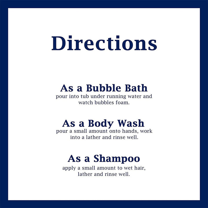 Dr Teal's Kids 3 In 1 Bubble Bath, Body Wash & Shampoo, Elderberry Bath With Vitamin C & Essential Oils 591ml - Easy Pharmacy LLC