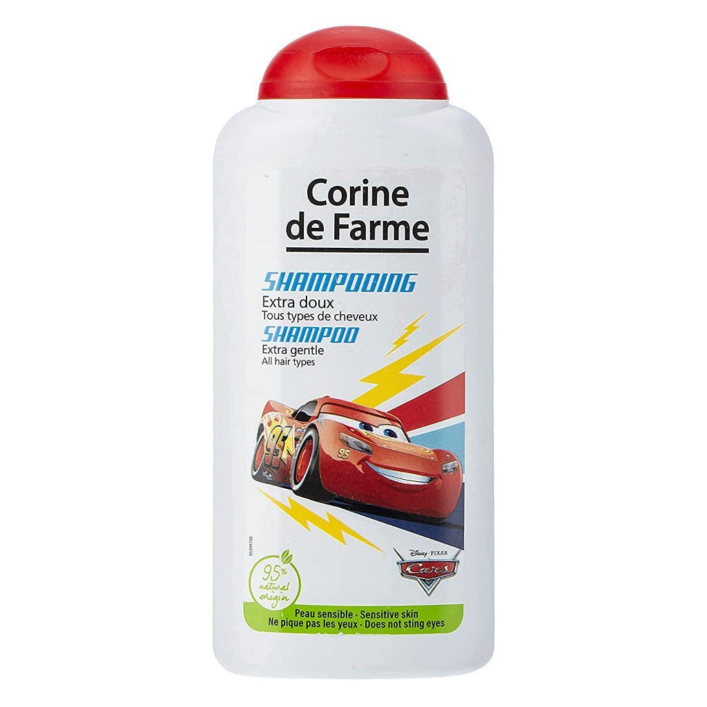 Corine De Farme Extra Gentle Shampoo Disney Cars 250 mL - Easy Pharmacy LLC
