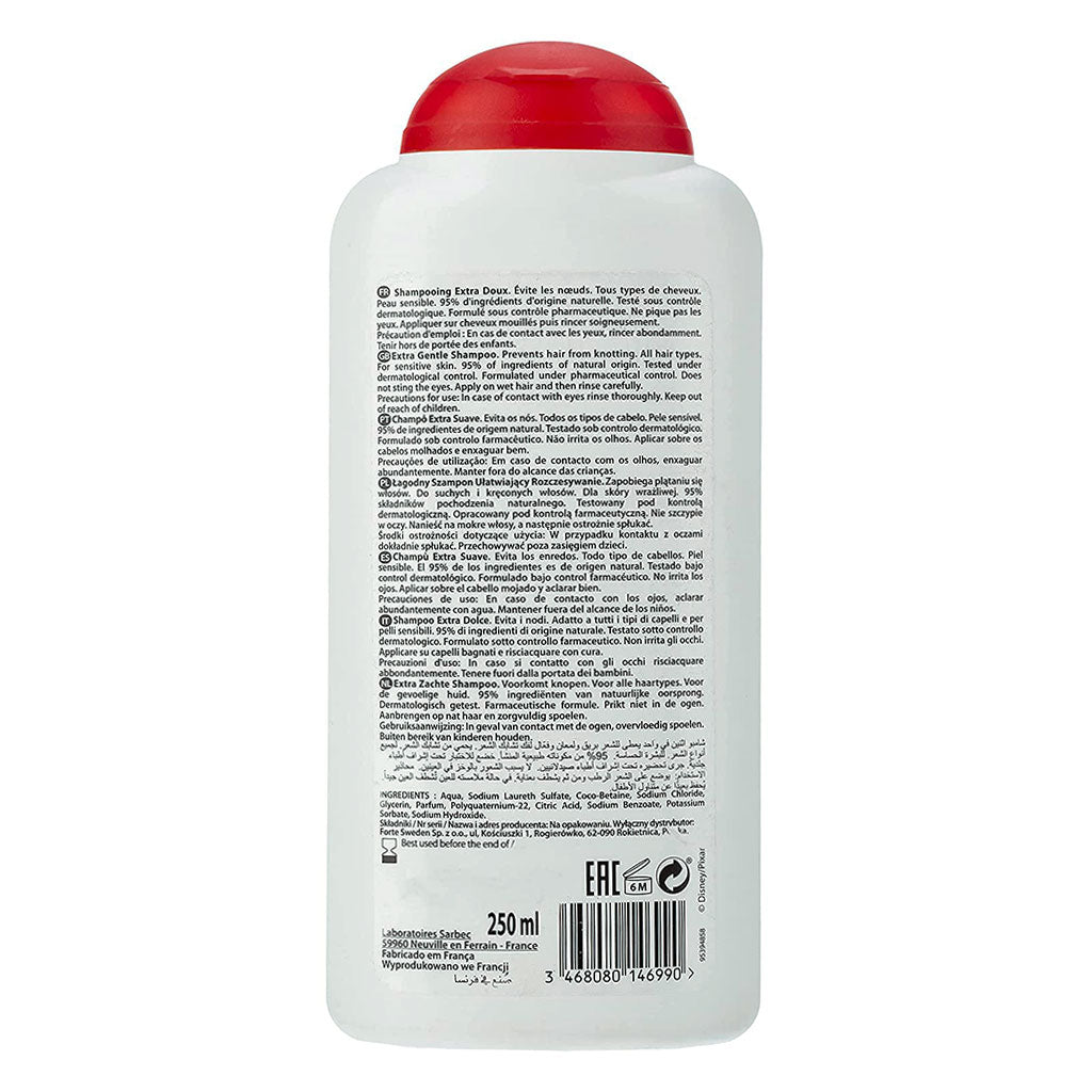 Corine De Farme Extra Gentle Shampoo Disney Cars 250 mL - Easy Pharmacy LLC