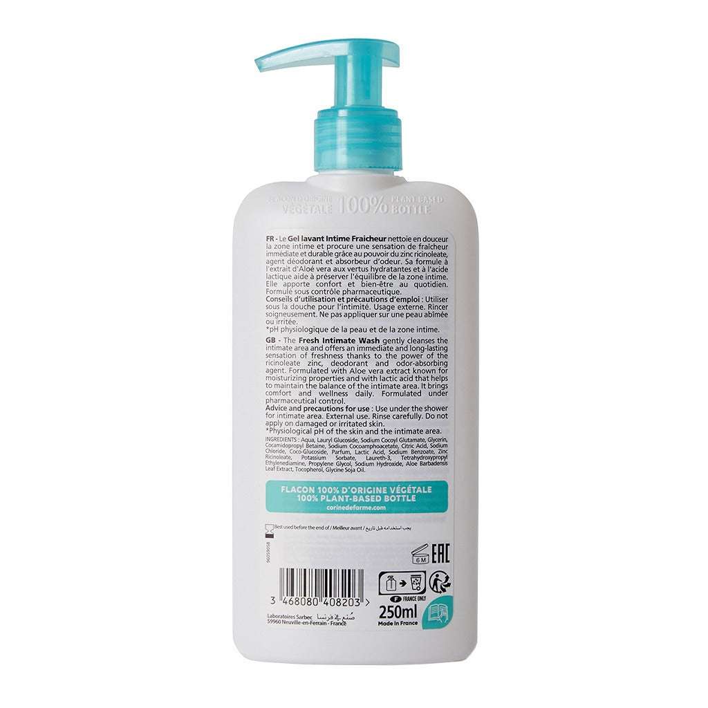 Corine De Farme Fresh Intimate Gel 250 mL - Easy Pharmacy LLC