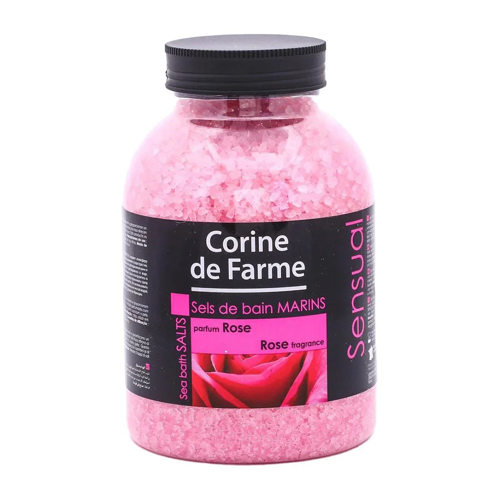 Corine De Farme Sea Bath Salt Rose 1.3 kg - Easy Pharmacy LLC