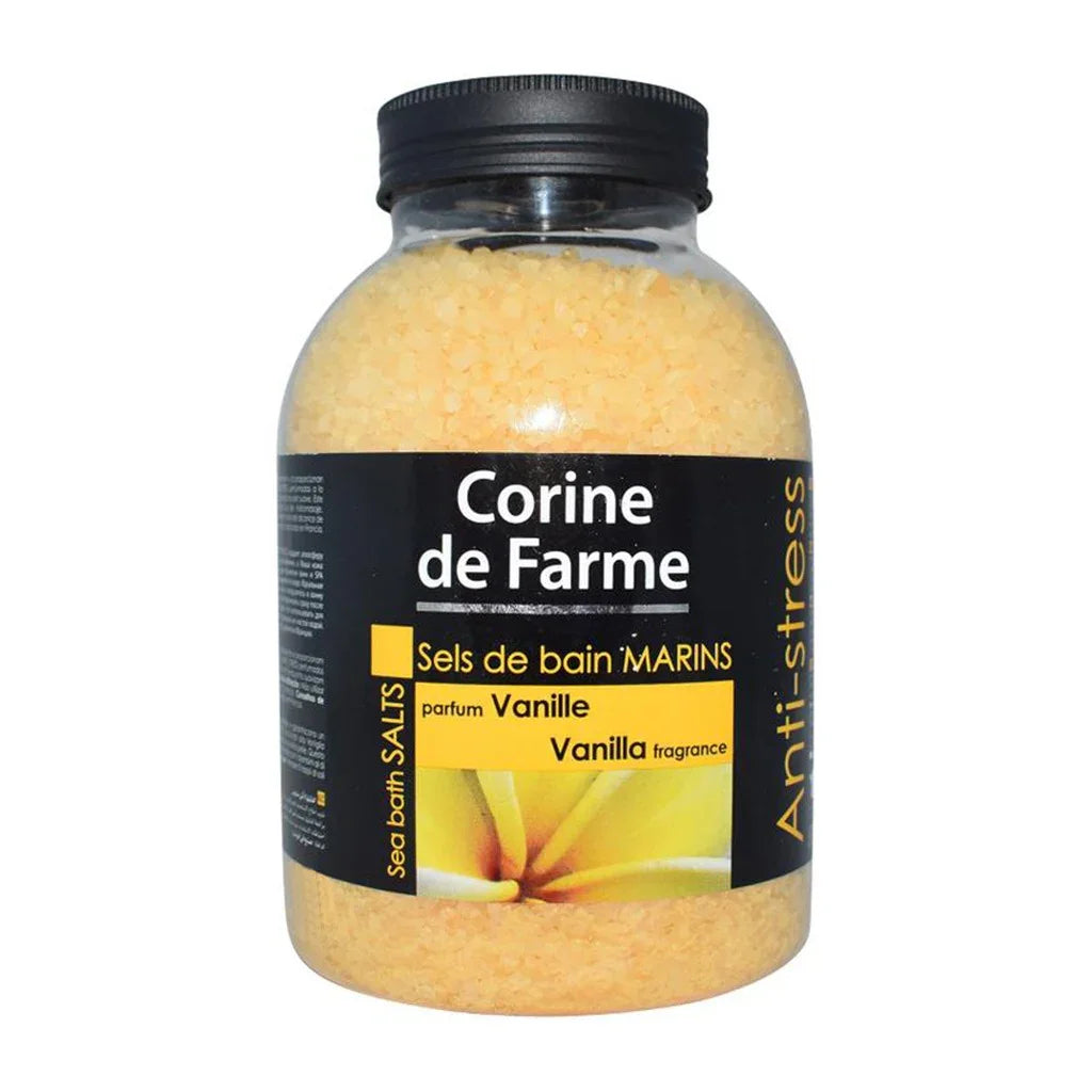 Corine De Farme Sea Bath Salt Vanilla 1.3 kg - Easy Pharmacy LLC