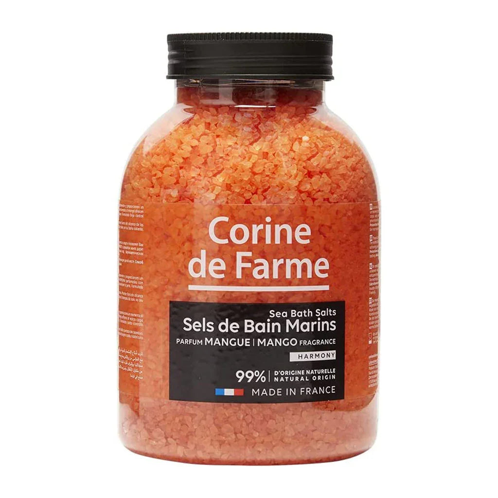 Corine De Farme Sea Bath Salt Mango 1.3 kg - Easy Pharmacy LLC