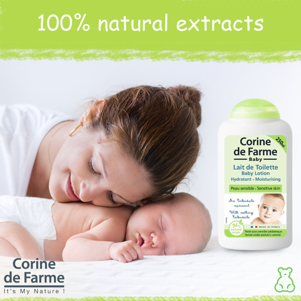 Corine De Farme Baby Moisturizing Lotion 250 mL - Easy Pharmacy LLC