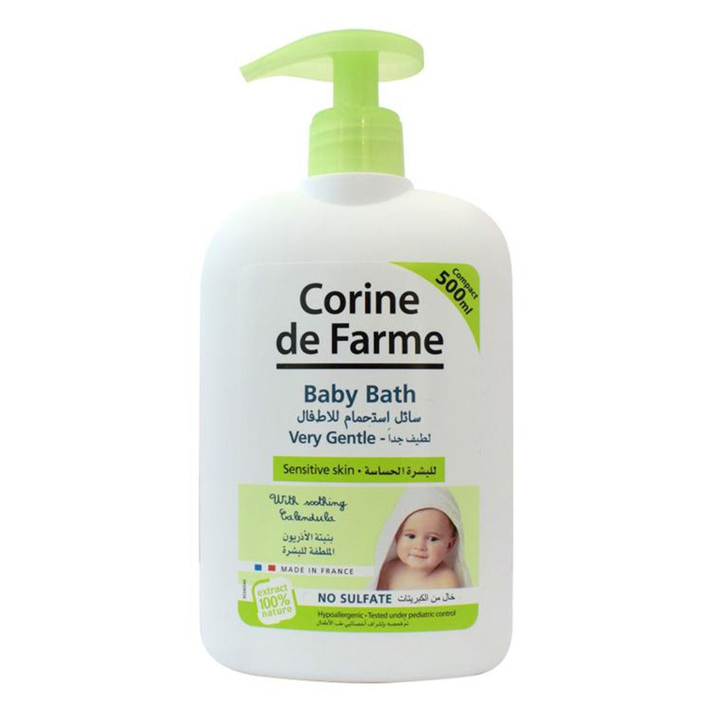 Corine De Farme Baby Sulfate Free Gentle Baby Bath 500 mL - Easy Pharmacy LLC